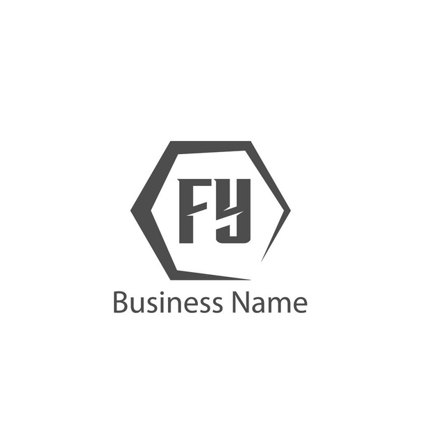 Первоначальный дизайн логотипа FY
 - Вектор,изображение