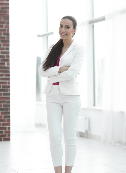 portrait of novice business women in office - Foto, Imagem