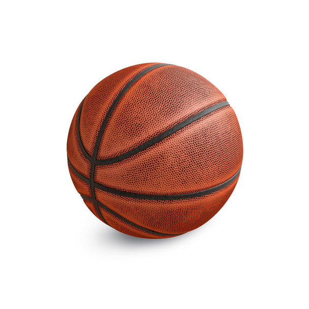 Παλιά μπάσκετ στο λευκό φόντο. 3D απεικόνιση. - Φωτογραφία, εικόνα