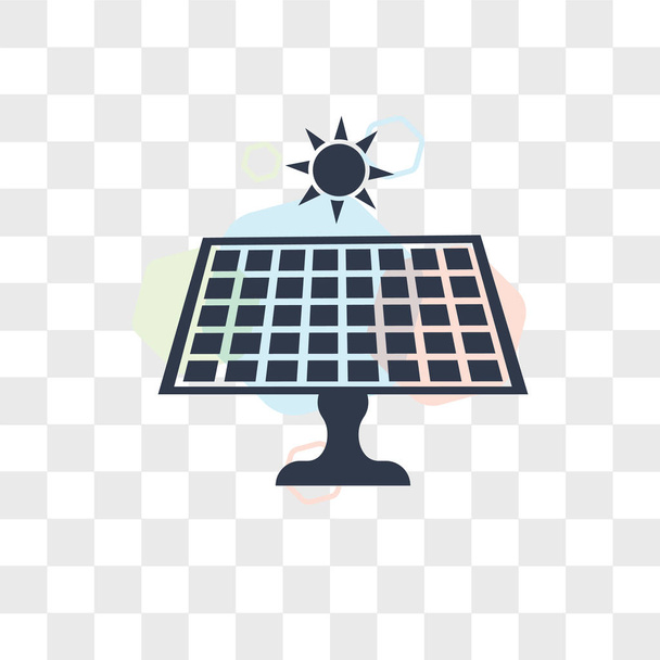 Icona vettore energia solare isolata su sfondo trasparente, Sol
 - Vettoriali, immagini