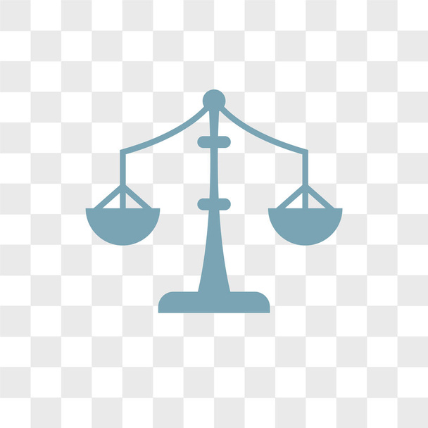 Icono de vector de equilibrio aislado sobre fondo transparente, Balance
  - Vector, Imagen