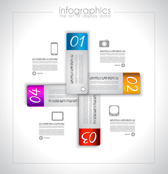 Infographic design for product ranking - Vector, imagen