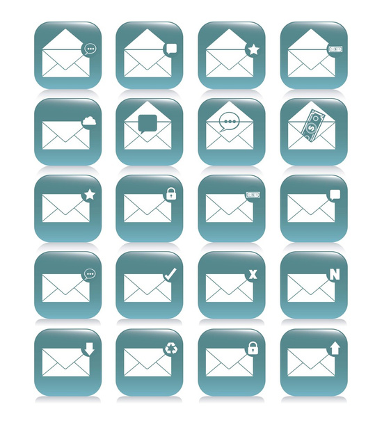 Mail icon - Vector, Image