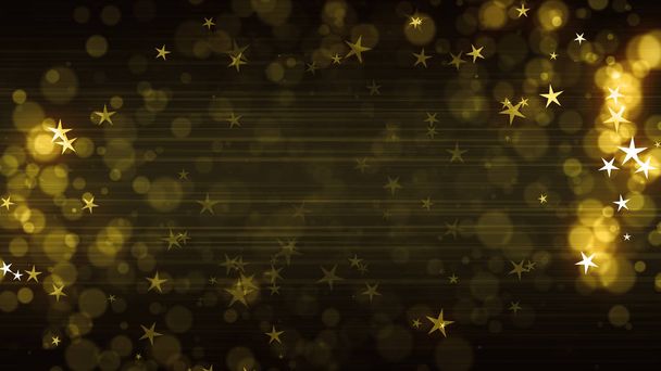 Fundo de estrelas com partículas brilhantes que podem ser usadas para qualquer moda, festa ou celebração relacionados com projetos e apresentações
. - Foto, Imagem