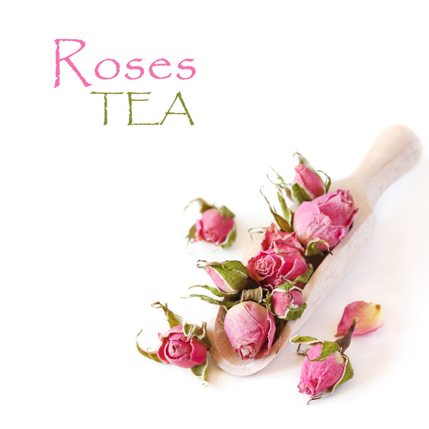 rozen thee. - Foto, afbeelding