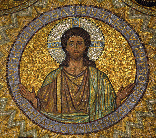 Jesús, mosaico
 - Foto, imagen