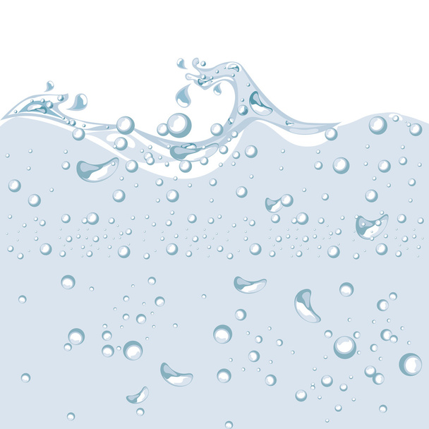 векторный фон чистая вода
 - Вектор,изображение