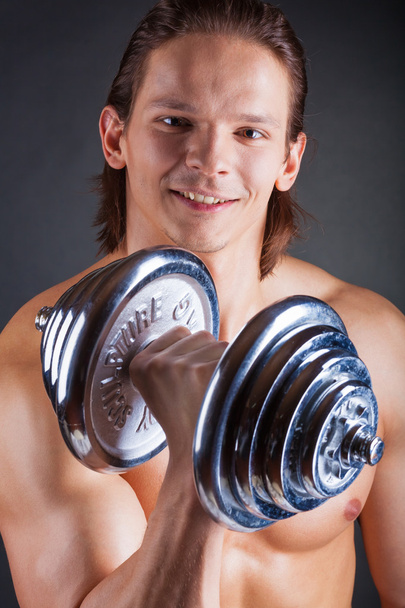 Homem musculoso
 - Foto, Imagem