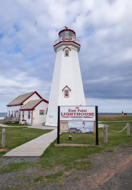 East Point Lighthouse on Prince Edward Island Canada - Photo, Image