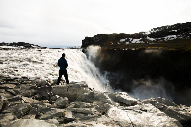 Waterfall of Dettifoss - Iceland - Photo, Image