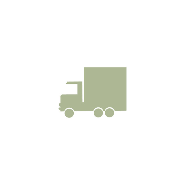 Enorme consegna camion vettoriale illustrazione
 - Vettoriali, immagini