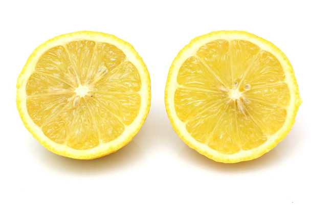 fresh lemon isolated on white backgorund - Photo, Image