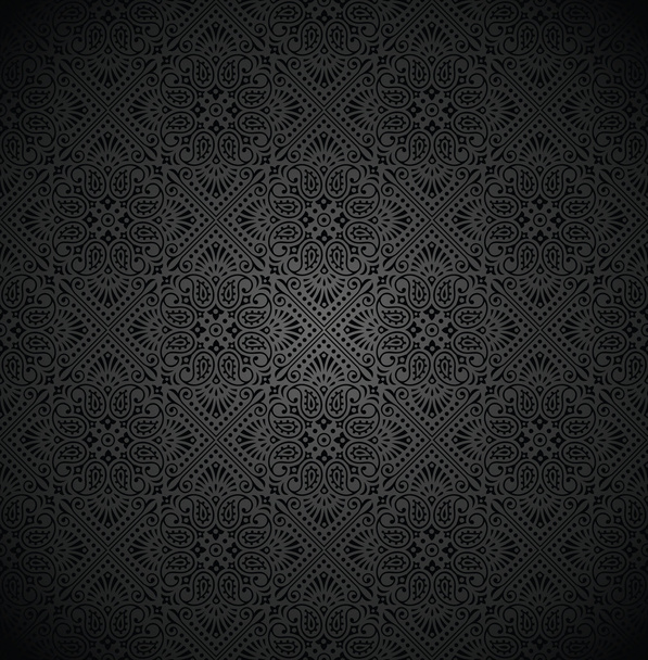Paisley seamless royal wallpaper - Vector, Image