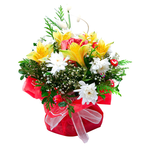Bouquet de fleurs de mariage
 - Photo, image
