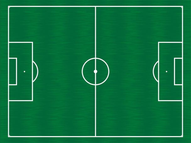 Football field with stripes - Vettoriali, immagini