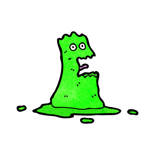 Blob slime monster - Vector, Image