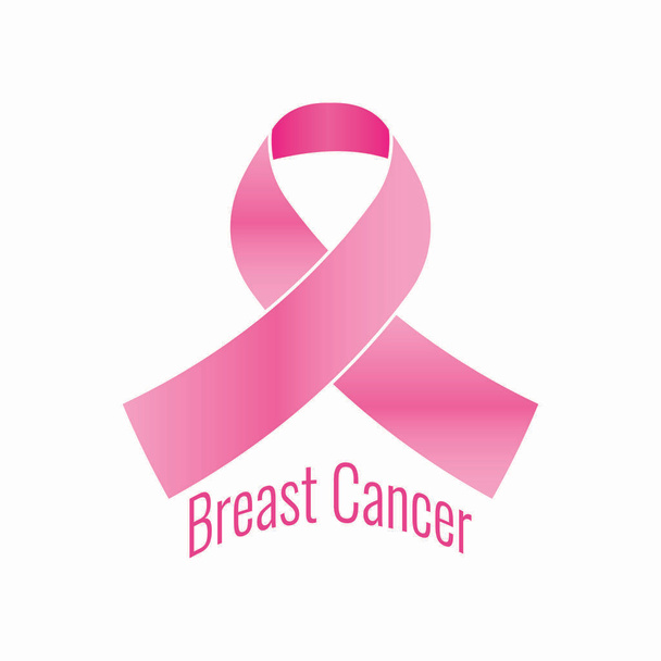 Ruban de cancer du sein - Vecteur, image