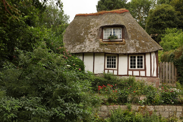 A falu Veules les Roses Normandiában - Fotó, kép
