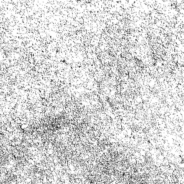 Grunge-Textur auf weißem Hintergrund, abstrakter Grungy-Vektor, Halbtonpunkt, raues monochromes Design - Vektor, Bild
