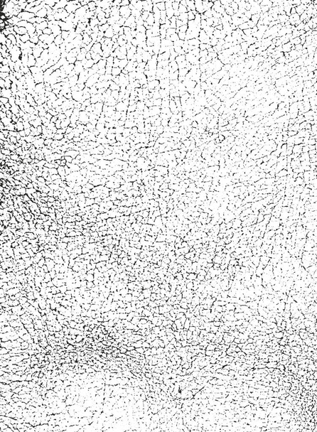 Сжатая текстура накладывается на треснувший бетон, камень или асфальт. гранж фон. абстрактная полутоновая векторная иллюстрация - Вектор,изображение