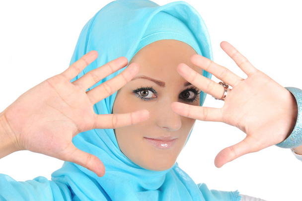 Beautiful Muslim fashion girl - Valokuva, kuva