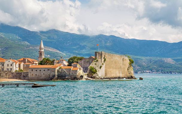 Budva old town in Montenegro in the summer - Foto, Bild