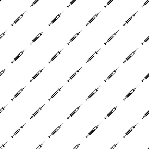 Medicine syringe icon, simple style - Vettoriali, immagini
