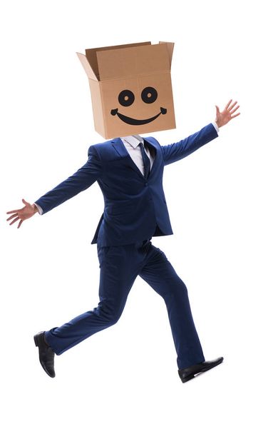 Excited happy businessman in happiness concept - Foto, imagen