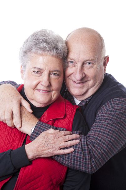 Valkoihoinen vanhempi aikuinen aviopari rakastunut
 - Valokuva, kuva