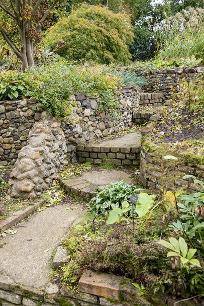 Bressingham κήποι - δυτικά Diss σε φωτογραφία του Norfolk, Αγγλία - Ηνωμένο Βασίλειο - που λαμβάνονται 7 Οκτωβρίου 2017 - Φωτογραφία, εικόνα