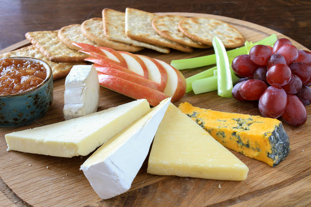 mixed tasty cheese selection - Photo, Image