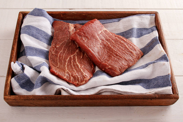 зістарений яловичий стейк зрізаний
 - Фото, зображення