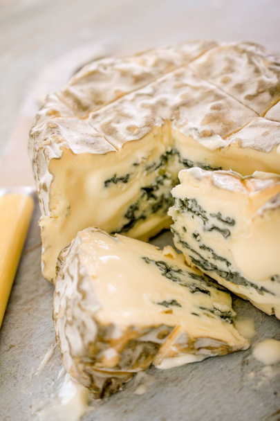 finom puha kék sajt - Fotó, kép