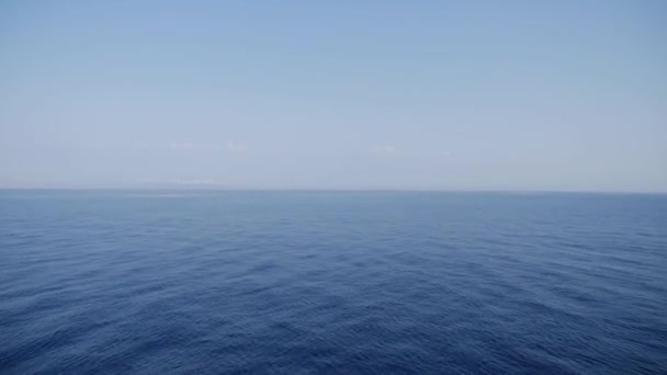 Uitzicht vanaf de Middellandse Zee, Valencia, Spanje - Video