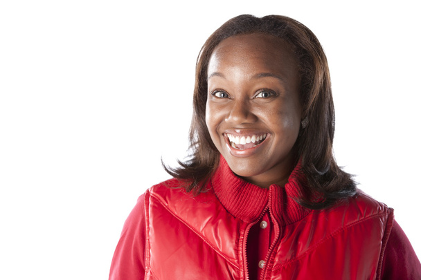 Smiling black woman - Foto, immagini