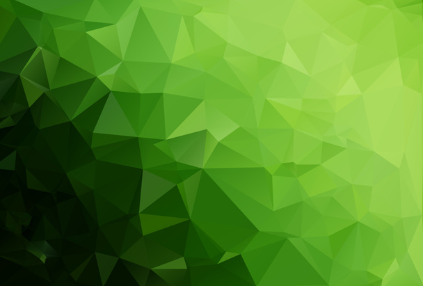 fondo abstracto poligonal verde que consiste en triángulos
" - Foto, Imagen