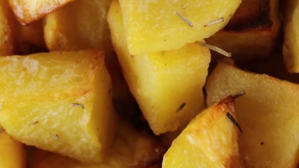 Kartoffeln im Ofen gekocht - Filmmaterial, Video