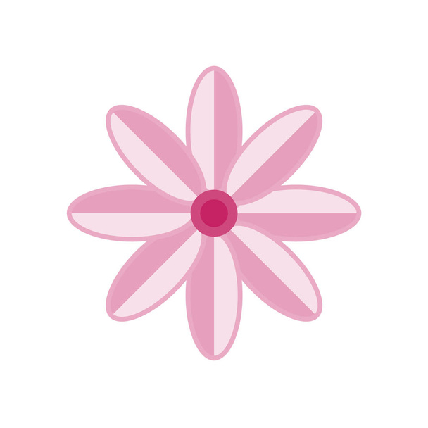 Virág ikon-vektoros elszigetelt fehér háttér, virág jel, n - Vektor, kép