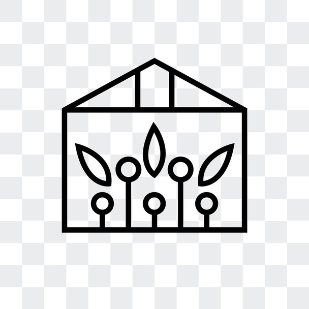 Saydam arka plan üzerinde ev logo tasarım izole House vektör simgesi - Vektör, Görsel
