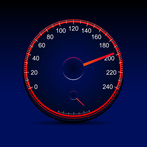 A vector Speedometer illustration design. - Vector, Image