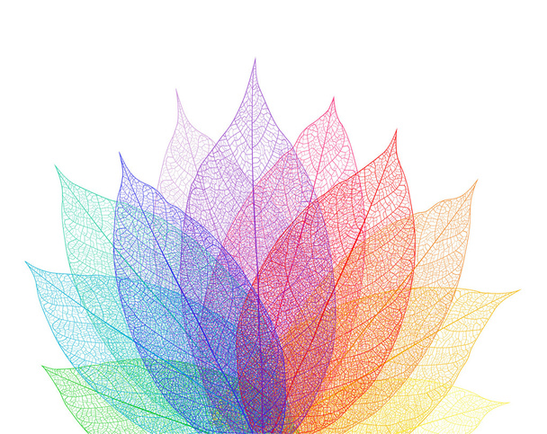 Leaf abstract background - Vector, Image