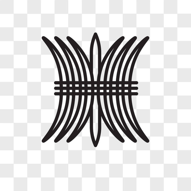Icona vettoriale fieno isolato su sfondo trasparente, Logo fieno des
 - Vettoriali, immagini