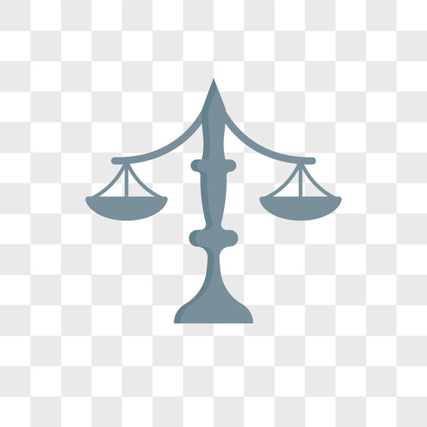 Balance-Vektor-Symbol isoliert auf transparentem Hintergrund, Balance  - Vektor, Bild