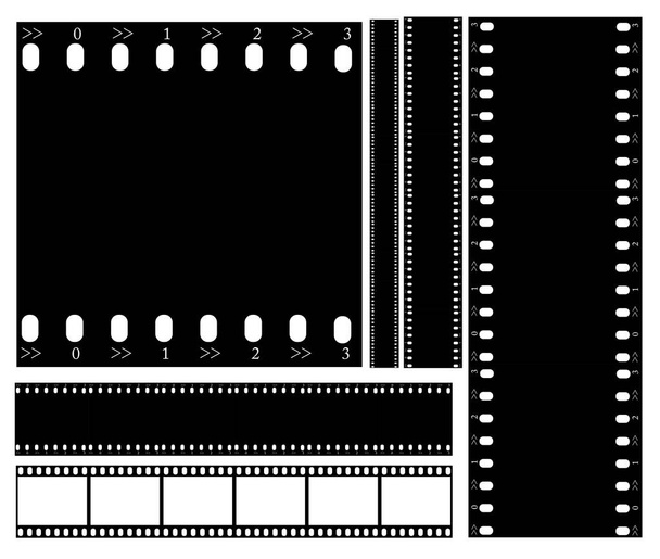Illustration de bande de film art vectoriel - possibilités d'utilisation multiples
 - Vecteur, image