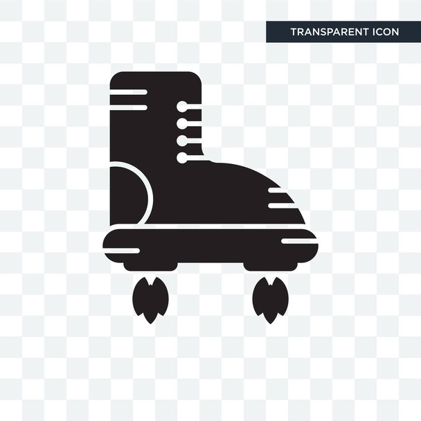 Boots vector icon isolated on transparent background, Boots logo - Wektor, obraz