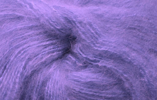 Een mohair draden textuur - Foto, afbeelding