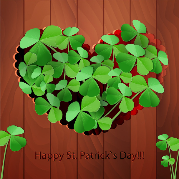 St. Patrick's Greeting Card - Vector, Image