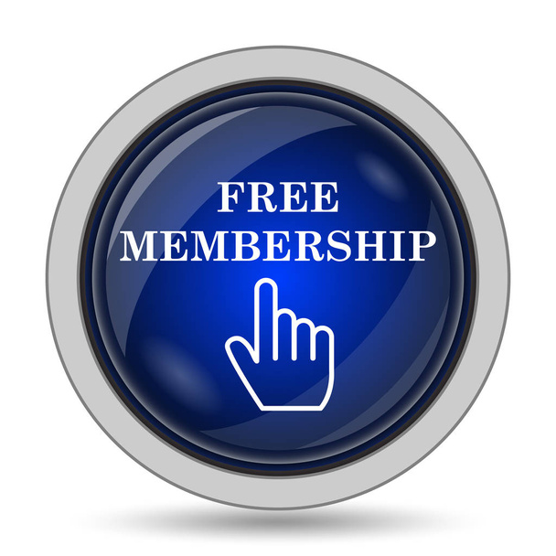 Ikone der kostenlosen Mitgliedschaft - Foto, Bild