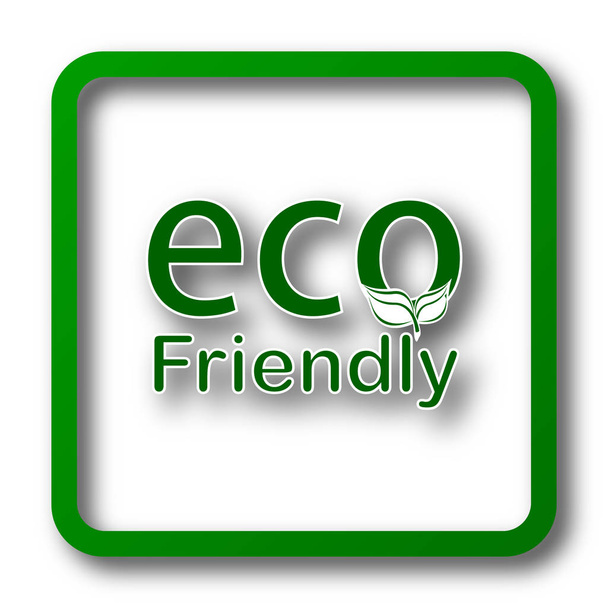 Eco icono amigable
 - Foto, Imagen
