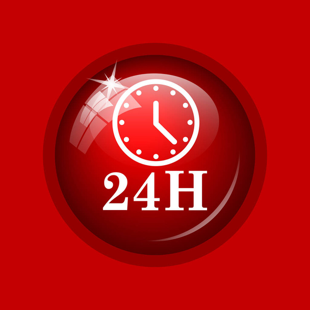 24H icono del reloj
 - Foto, imagen